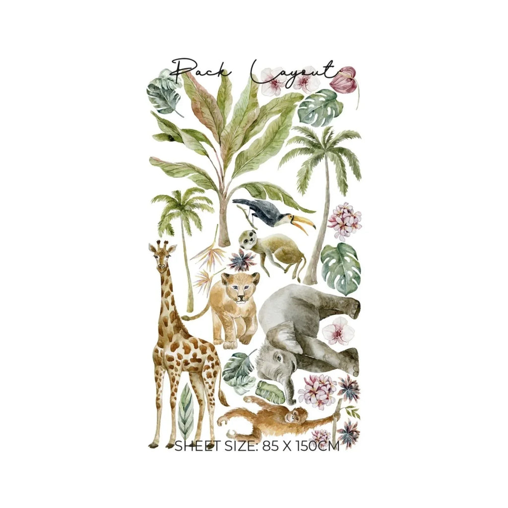 Live Vida Tropical Giraffe Large Wall Stickers