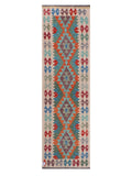Maimana Afghanistan Kilim Runner - 282 x 83 cm - Handmade