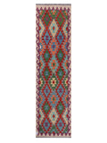 Maimana Afghanistan Kilim Runner - 294 x 78 cm - Handmade
