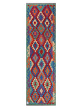 Maimana Afghanistan Kilim Runner - 287 x 84 cm - Handmade