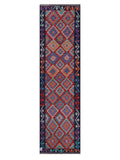 Maimana Afghanistan Kilim Runner - 290 x 79 cm - Handmade