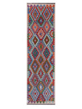 Maimana Afghanistan Kilim Runner - 297 x 83 cm - Handmade