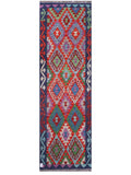 Maimana Afghanistan Kilim Runner - 288 x 88 cm - Handmade