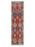 Maimana Afghanistan Kilim Runner - 291 x 84 cm - Handmade