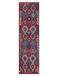 Maimana Afghanistan Kilim Runner - 288 x 81 cm - Handmade