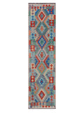 Maimana Afghanistan Kilim Runner - 292 x 77 cm - Handmade