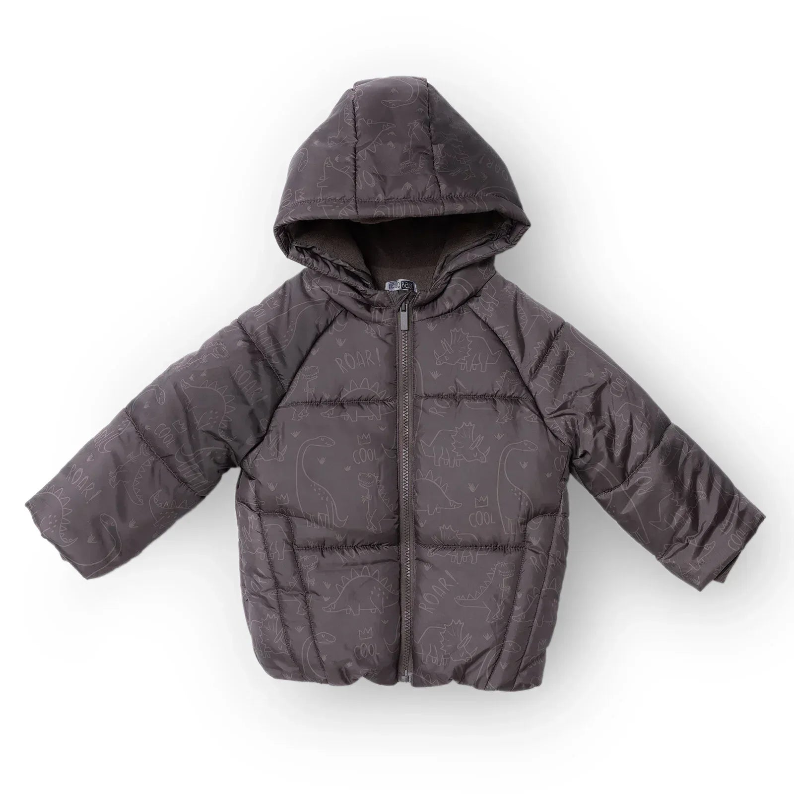 HelloBaby Coat - Brown Printed - Bobobiy