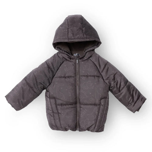 HelloBaby Coat - Brown Printed - Bobobiy