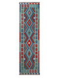 Maimana Afghanistan Kilim Runner - 289 x 82 cm - Handmade