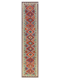 Maimana Afghanistan Kilim Runner - 379 x 80 cm - Handmade