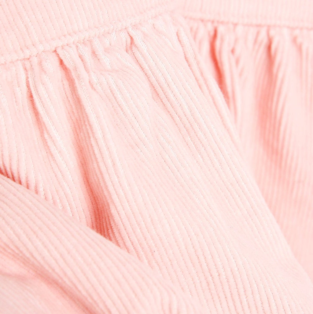 HelloBaby Basic Baby Girl Velvet Overall - Pink