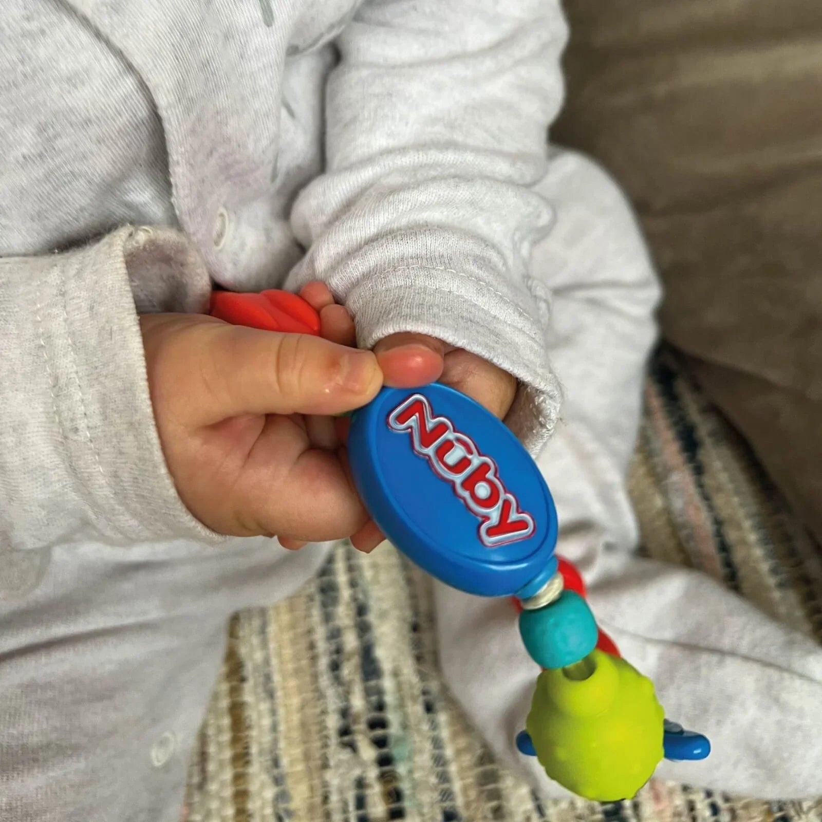 Nuby Bug a Loop Teether - Multicolour