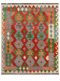 Maimana Afghanistan Kilim Rug - 192 x157 cm - Handmade