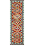 Maimana Afghanistan Kilim Rug - 193 x63 cm - Handmade