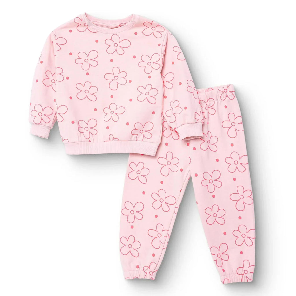 HelloBaby Jogging Set - Pink - Bobobiy