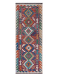 Maimana Afghanistan Kilim Rug - 196 x75 cm - Handmade