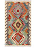 Maimana Afghanistan Kilim Rug - 141 x 82 cm - Handmade