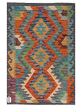 Maimana Afghanistan Kilim Rug - 118 x 78 cm - Handmade