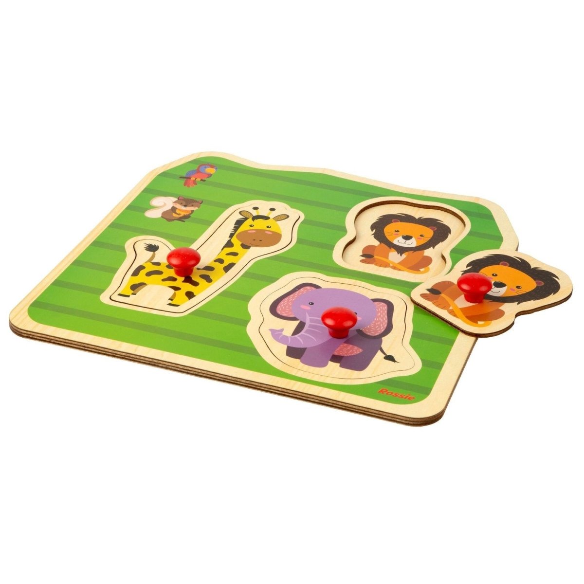 Rossie Wood First Puzzle - Wild Animals