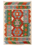 Maimana Afghanistan Kilim Rug - 117 x 74 cm - Handmade