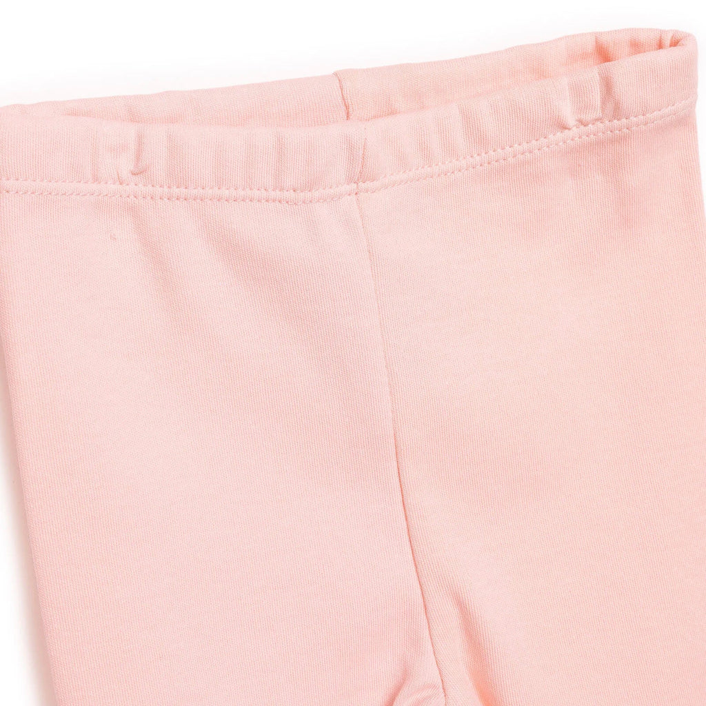 HelloBaby Newborn Organic Wrapover Top-Hat - Light Pink