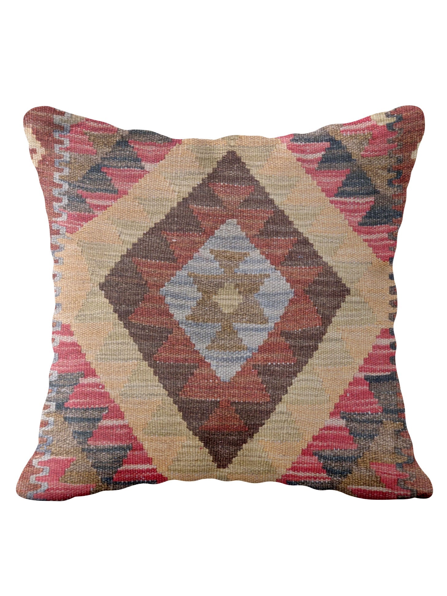 Afghan Kilim Cushion Cover - 45 x 45 cm - Handmade