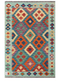 Maimana Afghanistan Kilim Rug - 149 x100 cm - Handmade