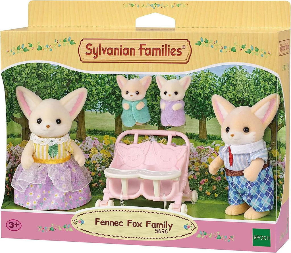 Sylvanian Families Fennec Fox Family Toy Playset for Ages 3 and Up