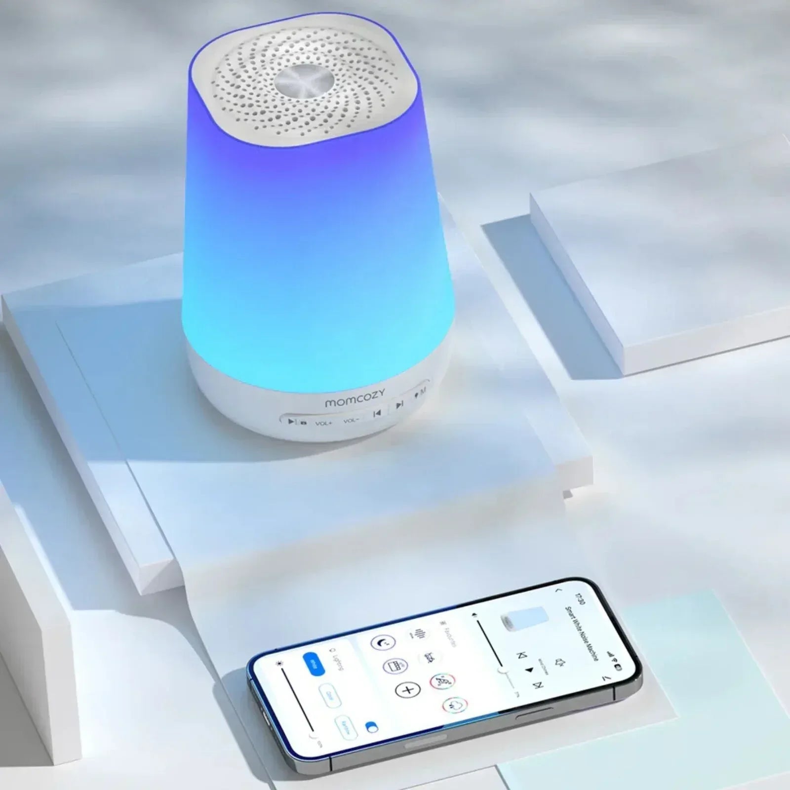 Momcozy White Noise Baby Sound Machine - Bobobiy