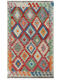 Maimana Afghanistan Kilim Rug - 163 x98 cm - Handmade