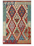 Maimana Afghanistan Kilim Rug - 149 x98 cm - Handmade
