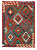 Maimana Afghanistan Kilim Rug - 139 x98 cm - Handmade