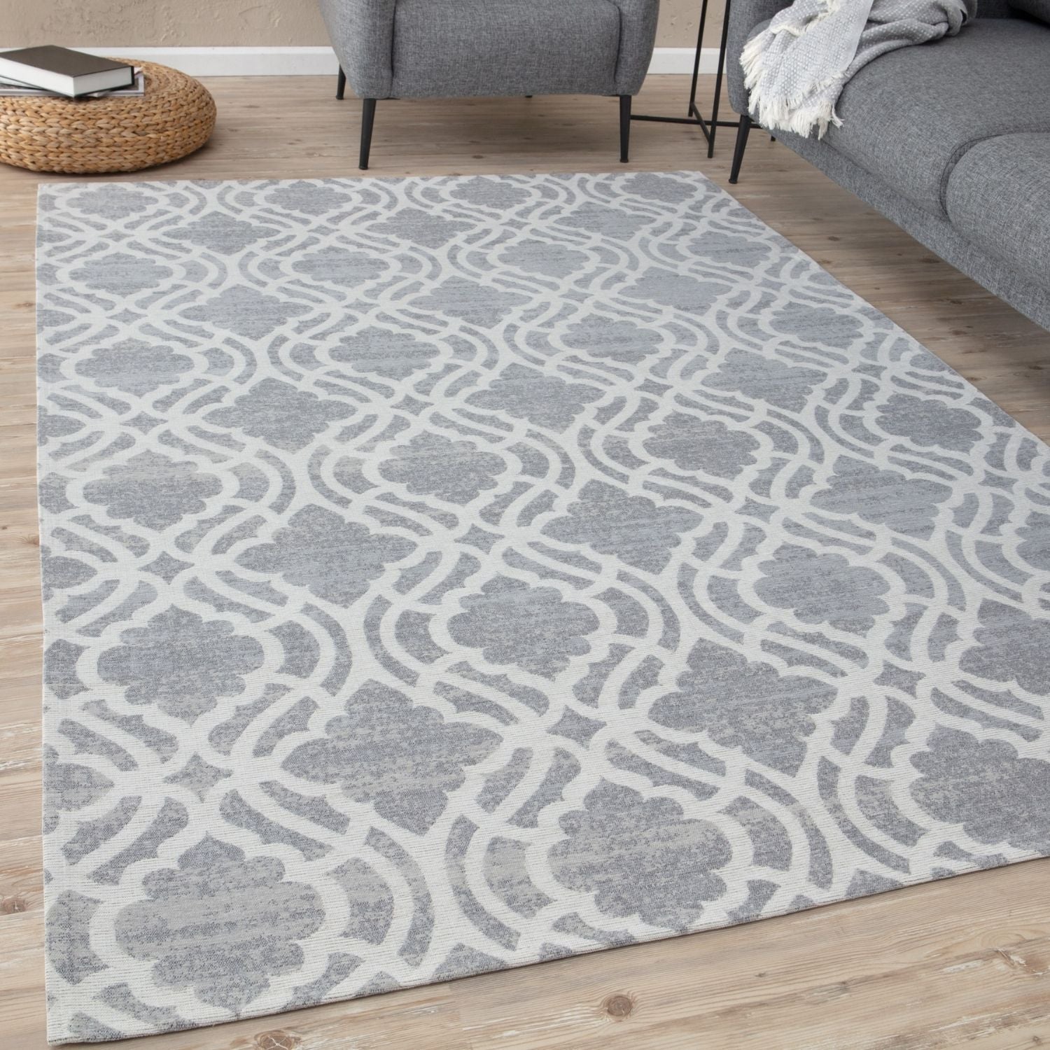 Washable Rug Carina Grey | 6901G