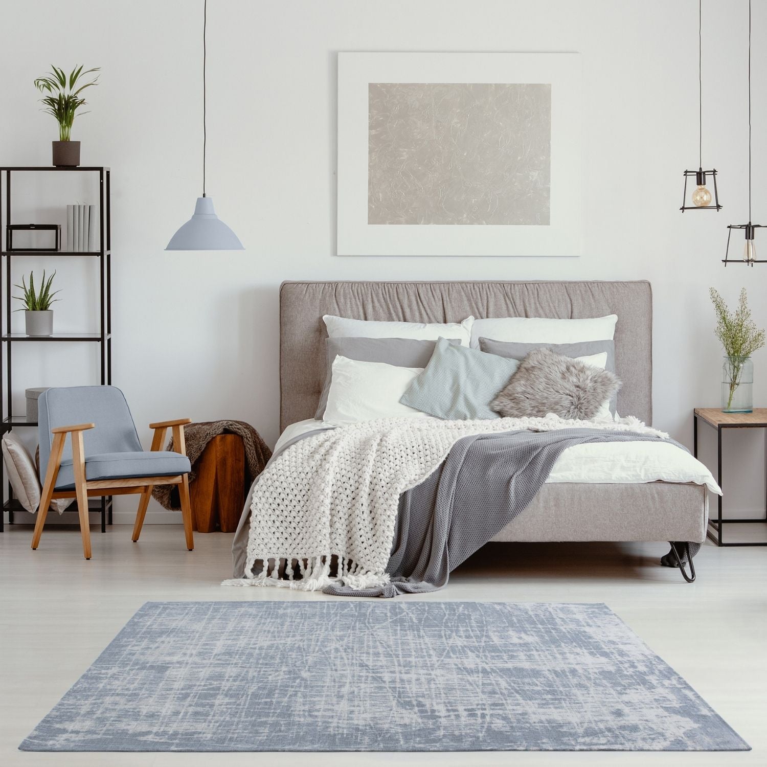 Washable Rug Carina Blue | 6923