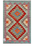 Maimana Afghanistan Kilim Rug - 92 x 63 cm - Handmade