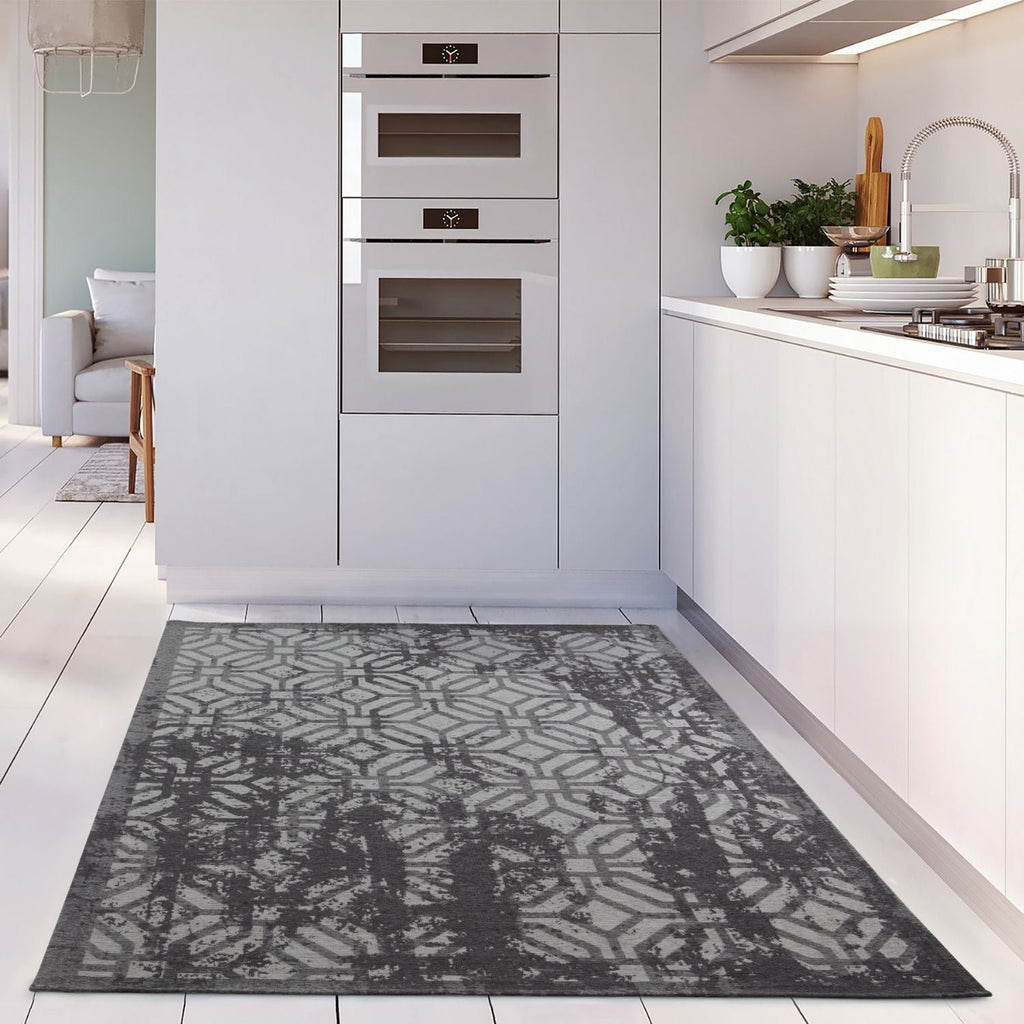 Washable Rug Carina Black | 6930B