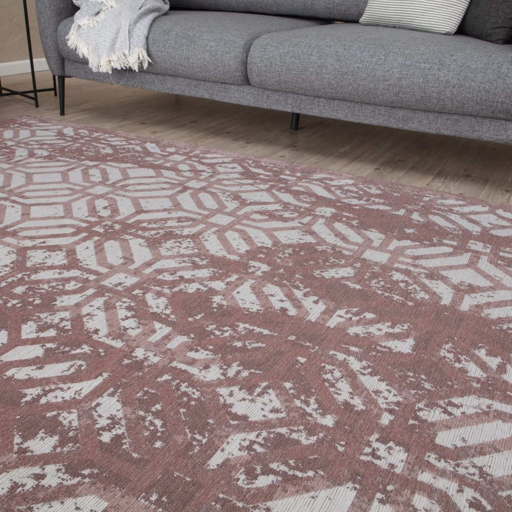 Washable Rug Carina Pink | 6933
