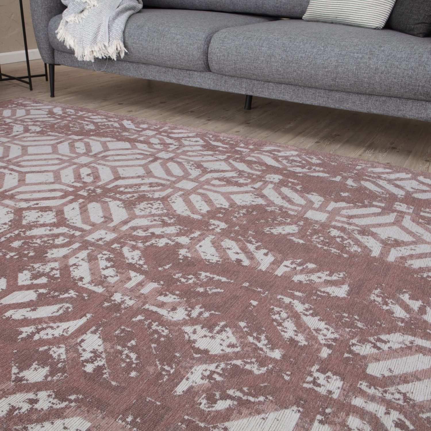 Washable Rug Carina Pink | 6933