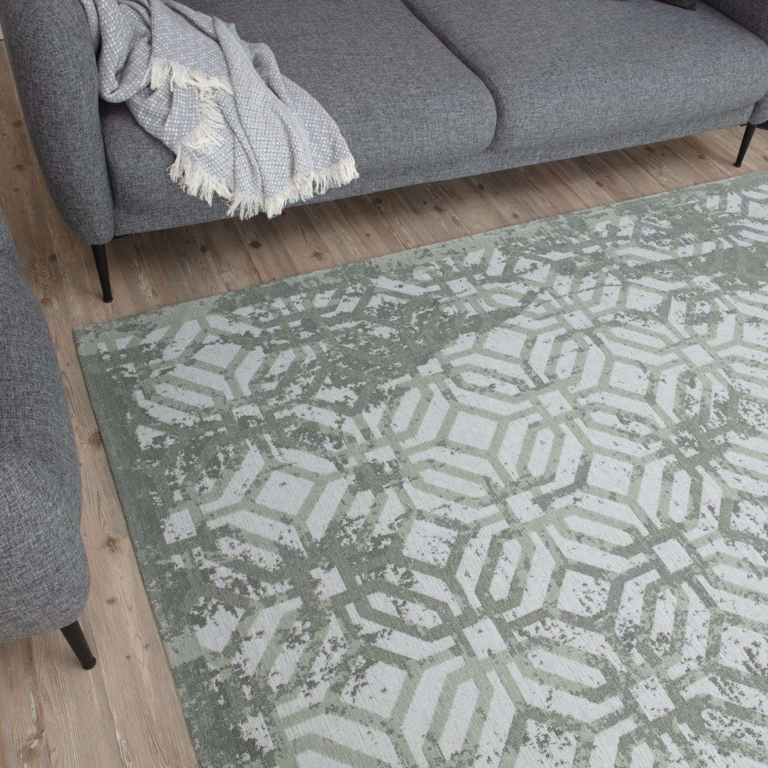 Washable Rug Carina Green | 6934