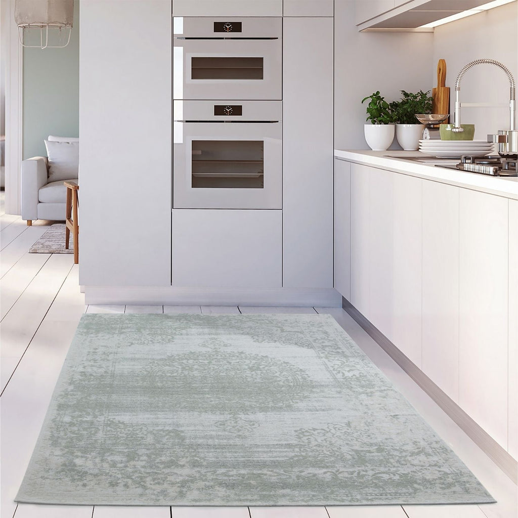 Washable Rug Carina Green | 6944