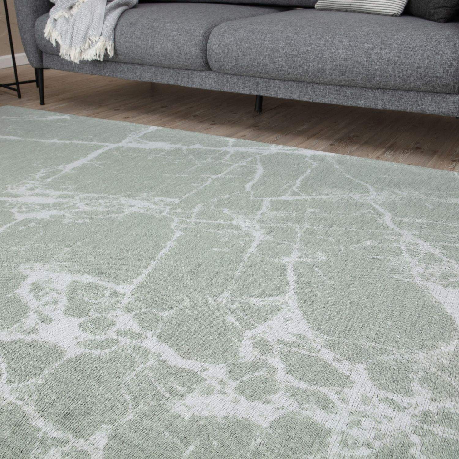 Washable Rug Carina Green | 6954