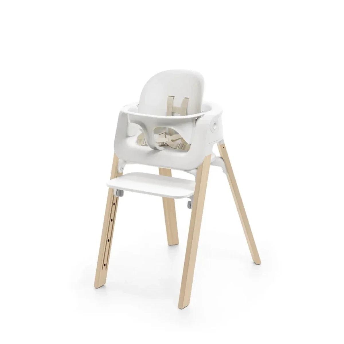 Stokke Steps Highchair - White & Natural