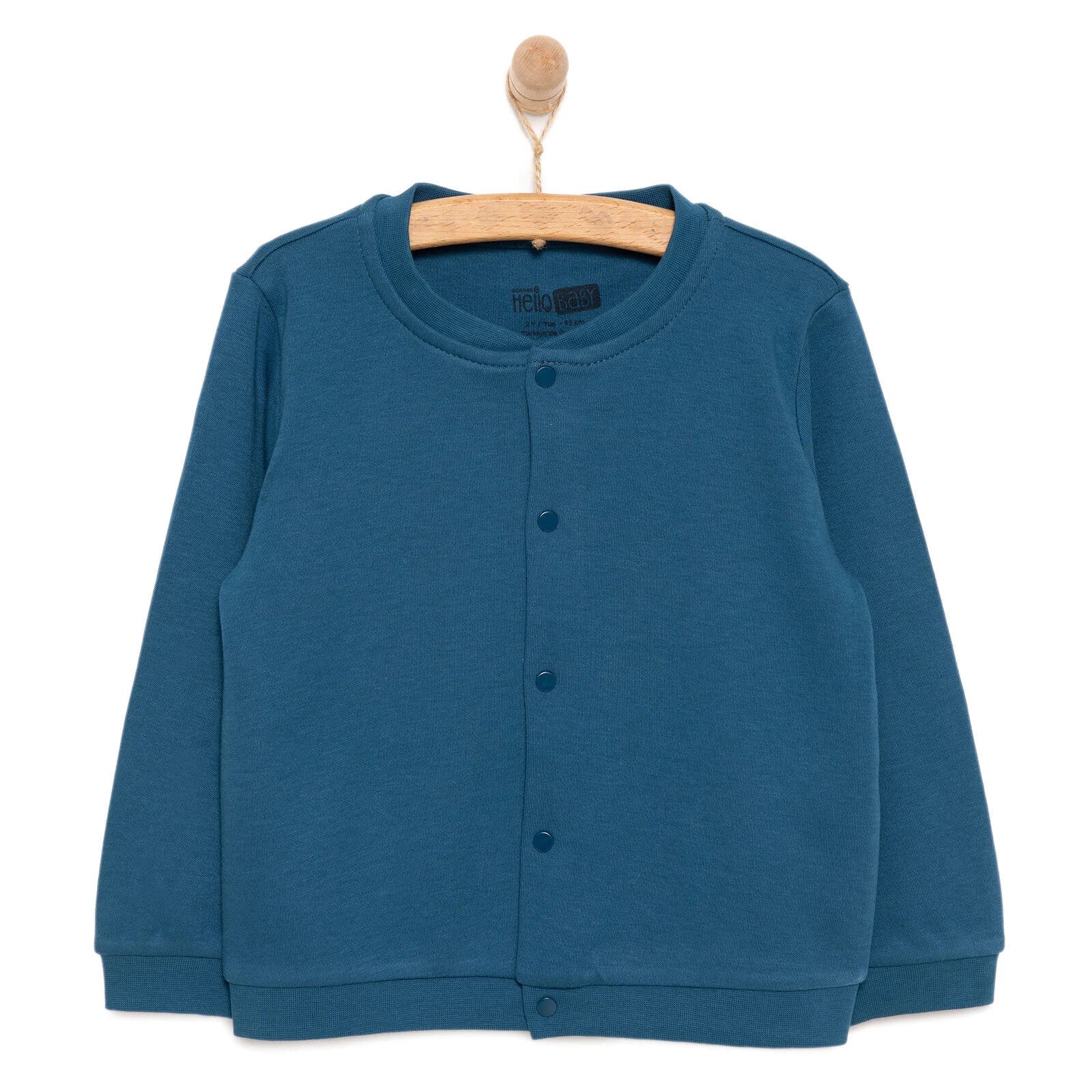 HelloBaby Basic Boy Cardigan - Dark Blue