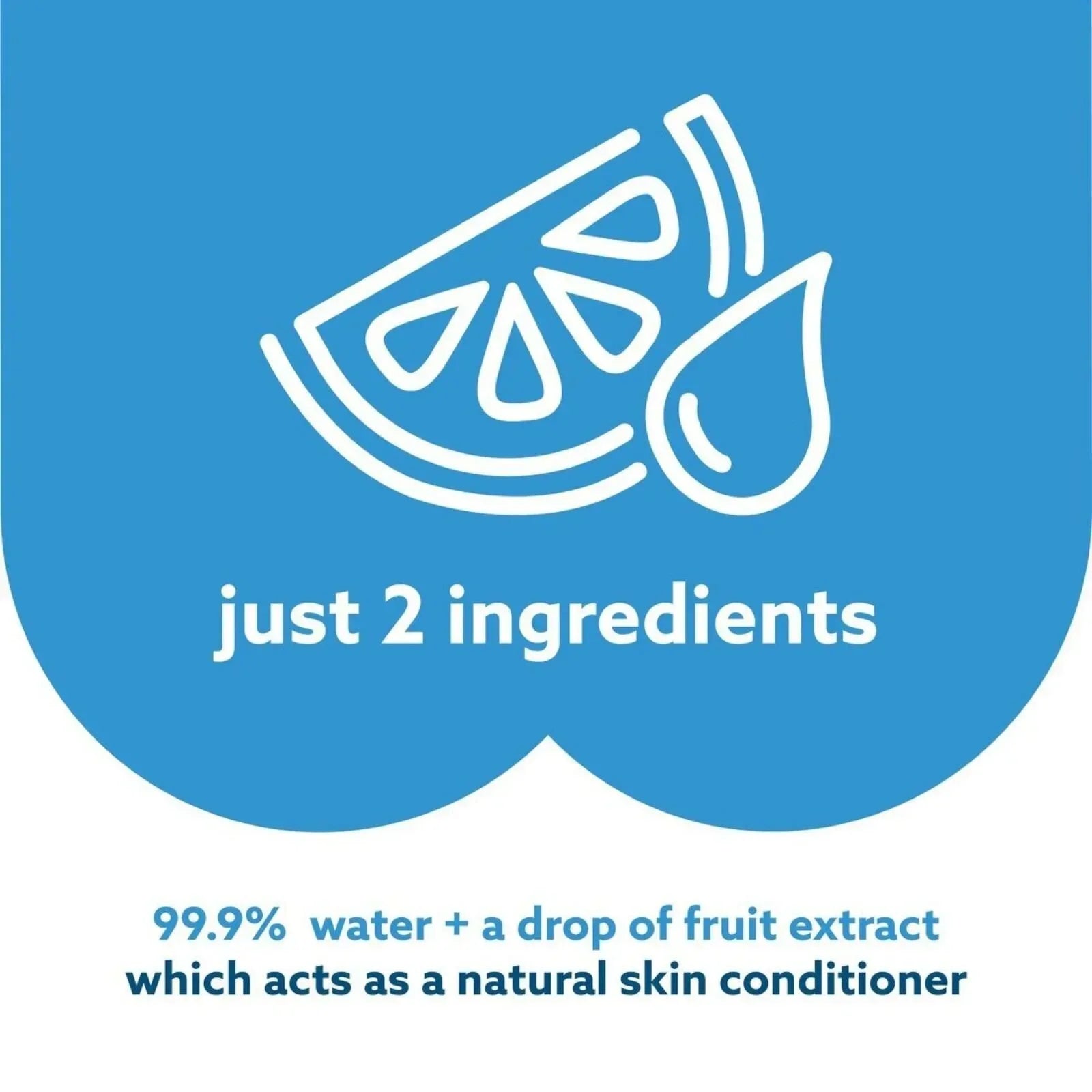 Water Wipes Sensitive Baby Wipes 60 pcs - Bobobiy