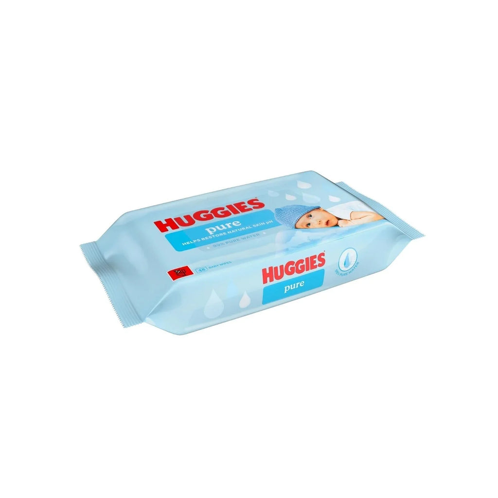 Huggies Pure Plastic Free Baby Wipes 12x48 pcs