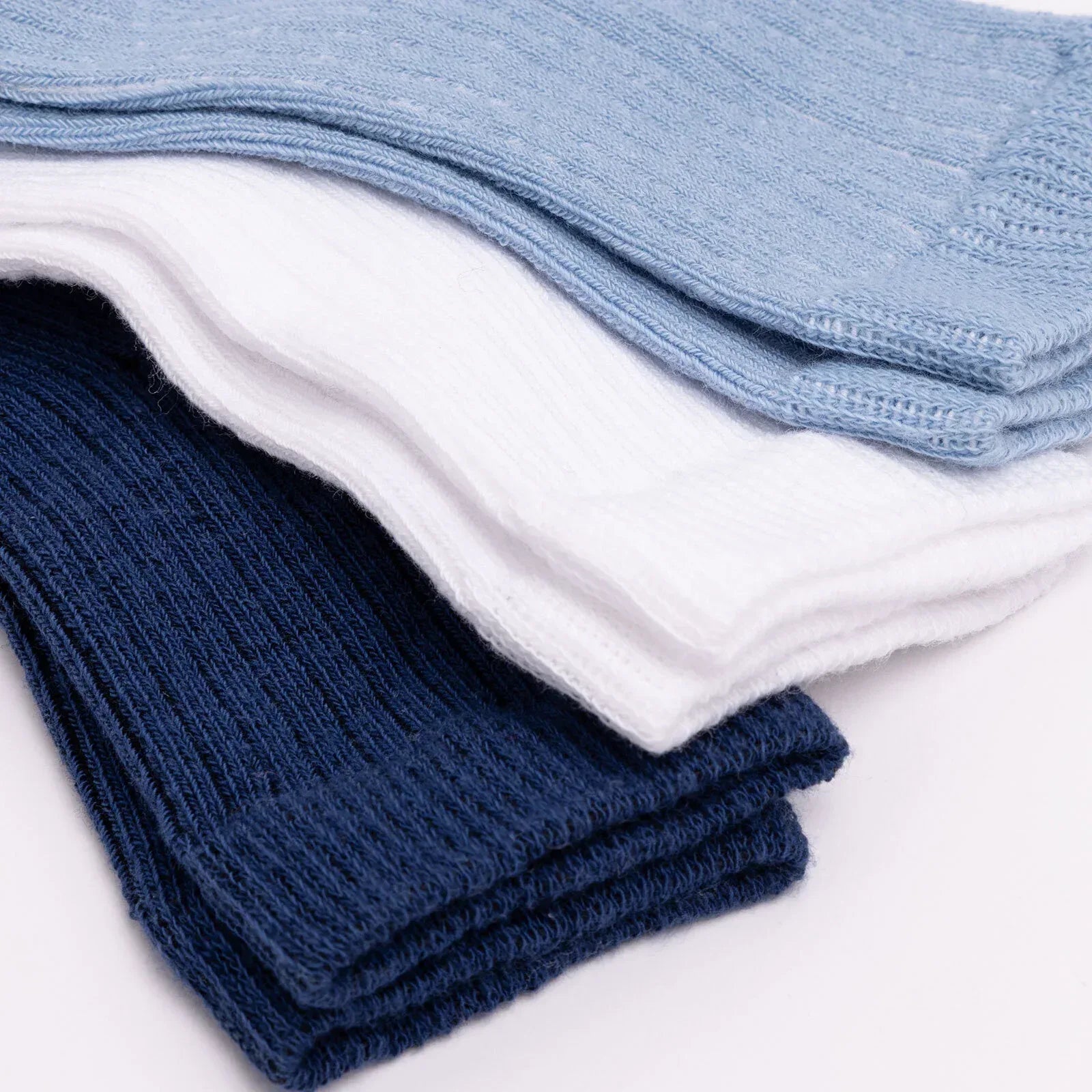 HelloBaby Ankle Socks 3 pcs - Navy Blue - Bobobiy