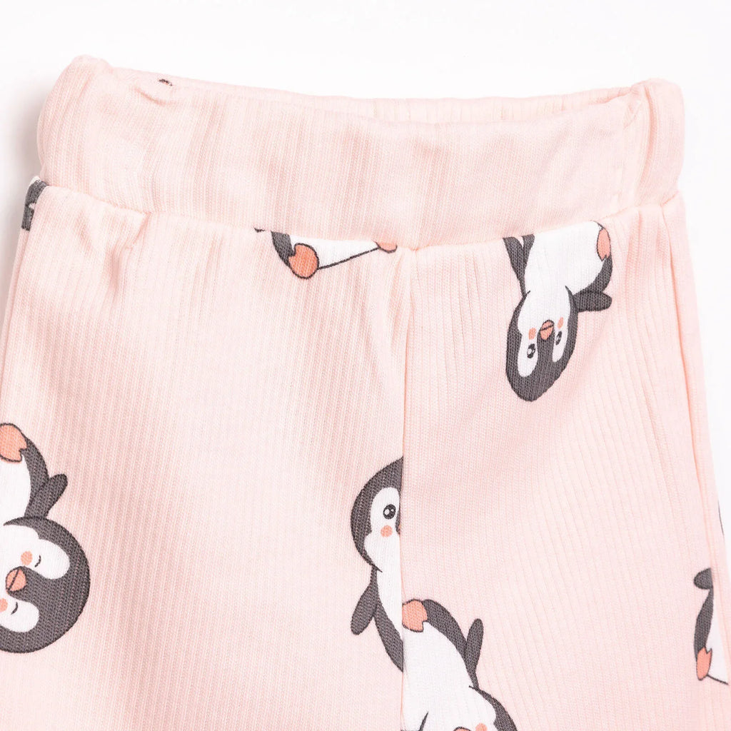 HelloBaby Girl Footless Bottom - Pink