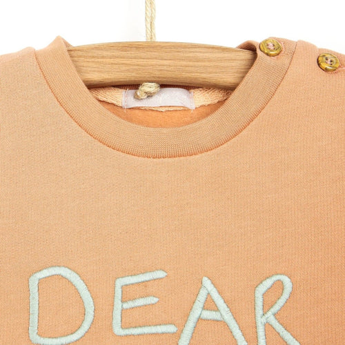 Cassiope Sweatshirt- Footless Bottom - Dark Orange