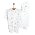 Tiffany Newborn Premature Baby Set - Ecru