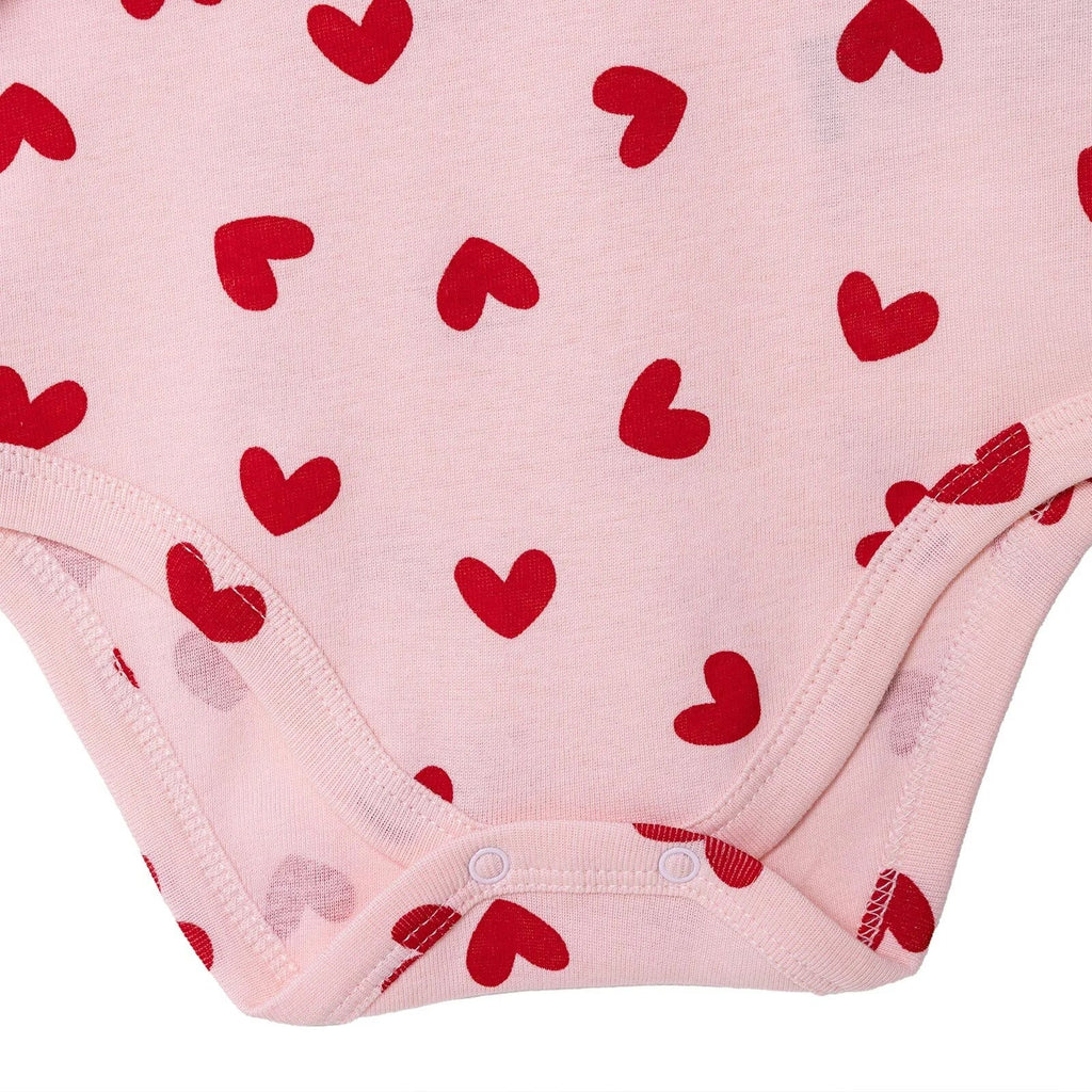 HelloBaby Long Sleeve Body 2 pcs - Red